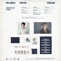 YEONJUN: NO LABELS: PART 02 (THEME 1) – CD