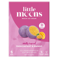 Mochi Ice Cream Passion Fruit & Mango LITTLE MOONS