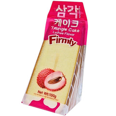 Firmly Triangle Cake Lychee 100 g