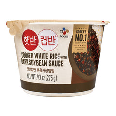 CJ Hetbahn Cupbahn Cooked White Rice with Black Bean Sauce 275 g