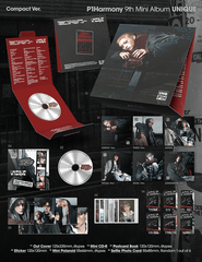 P1harmony 9th Mini Album Unique Compact Ver.