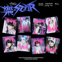 Stray Kids Rockstar Mini Album Postcard ver.