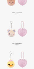 BLACKPINK - Character Plush Face Keyring + Case (Official Merch Collection Part 3)