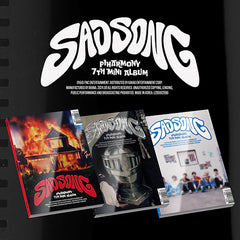 P1harmony 7th Mini Album Sadsong Standard Version (S ver. A ver. D ver.)