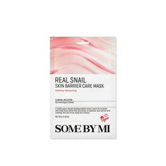 Real Snail Skin Barrier Care Mask Some By Mi