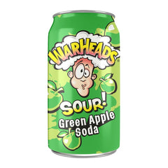 Warheads Sour Green Apple Soda 330ml