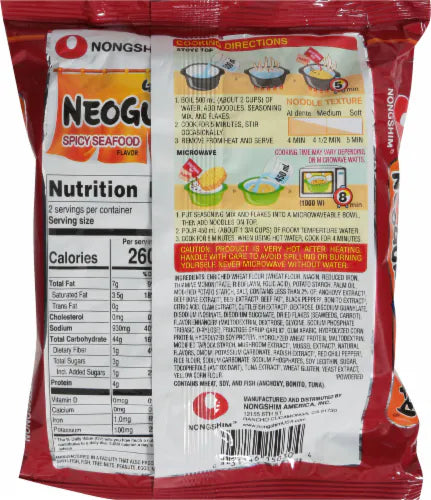 Nongshim Neoguri Pikantné Morské Plody