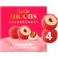 Little Moons Strawberry &amp; Mascarpone Cheesecake