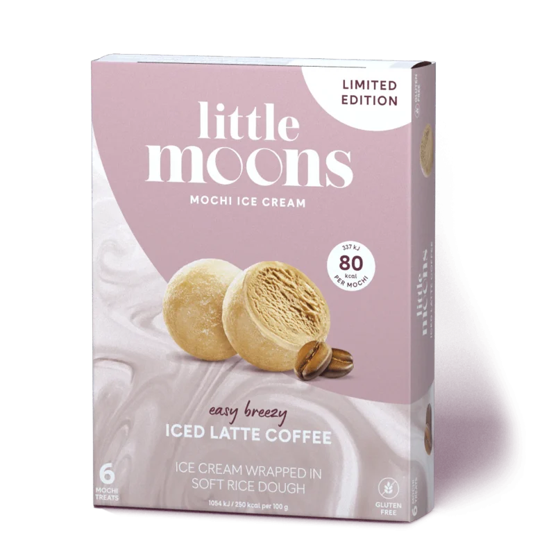 Little Moons Cafe Latte Mochi Ice Cream