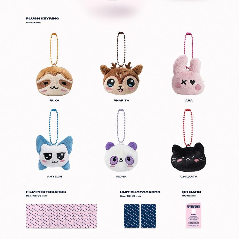 BABYMONSTER - CHOOM [Plush Keyring Ver.]