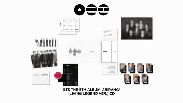 BTS 5th Album ARIRANG (Living Legend Ver.)
