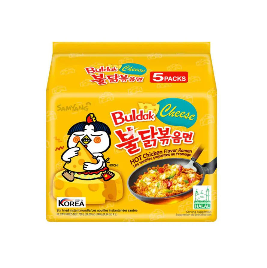 SAMYANG Buldak so Syrovou príchuťou 5ks Balenie