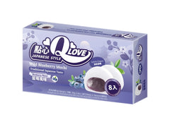 Qlove Mini Mochi Blueberry 80g