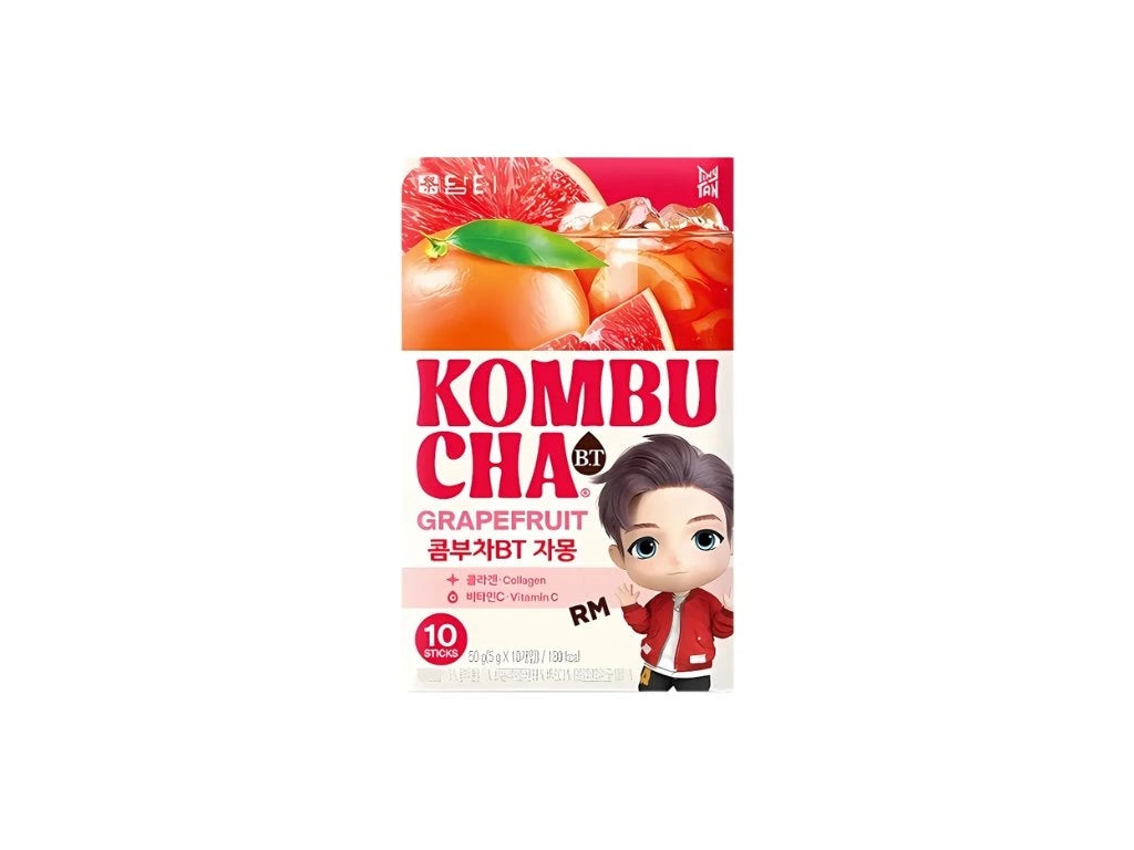 Kombucha BTS 10 sticks - Prášok na prípravu nápoja s príchuťou grapefruit 50g