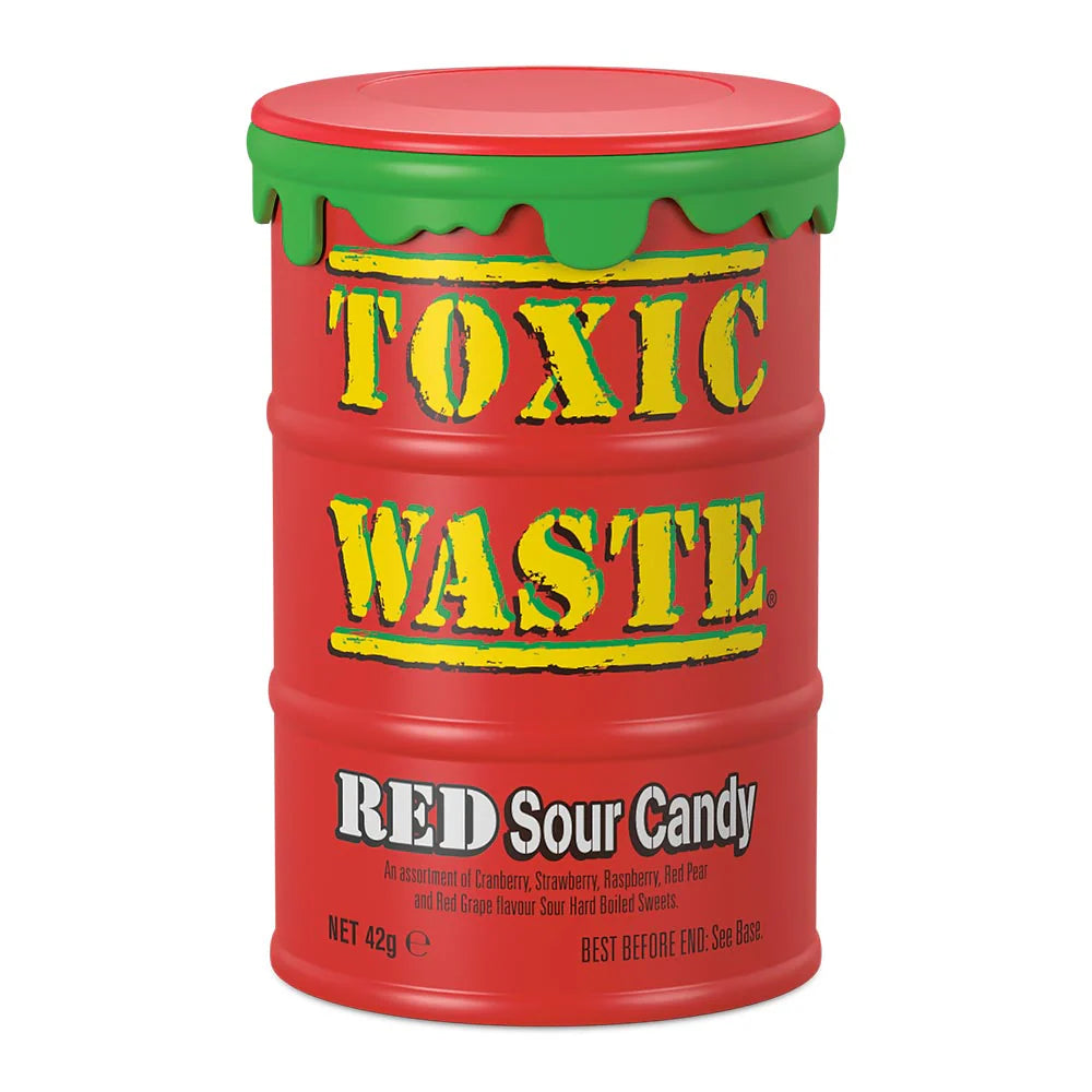 Toxic Waste Red Sour Candy