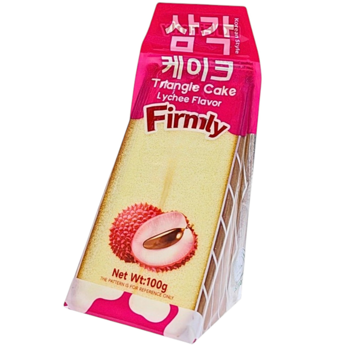 Firmly Triangle Cake Lychee 100 g