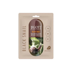 Jigott Real Ampoule Mask Black Snail
