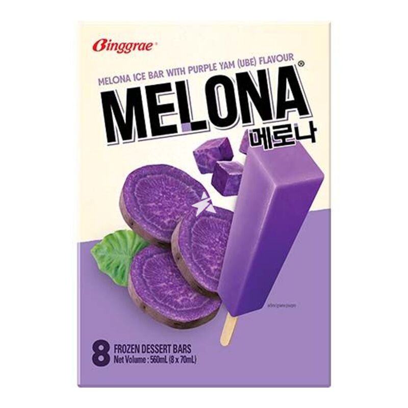 Melona Ice Bar Purple Yam
