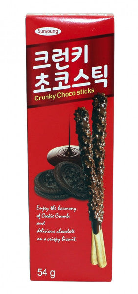 SUNYOUNG Crunky Choco Sticks 54g