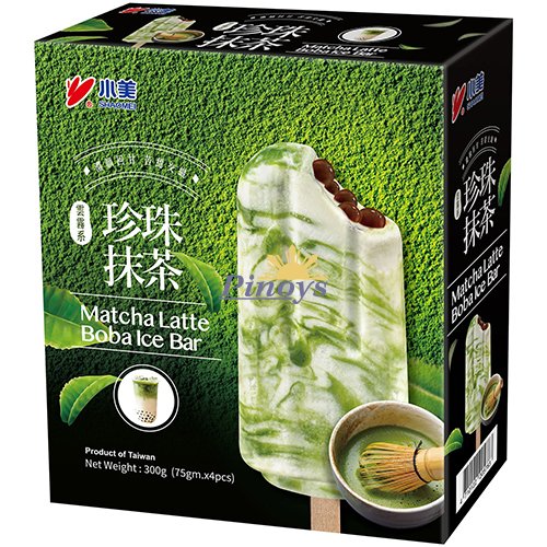 Ice Bar Boba Matcha Latte SHAOMEI