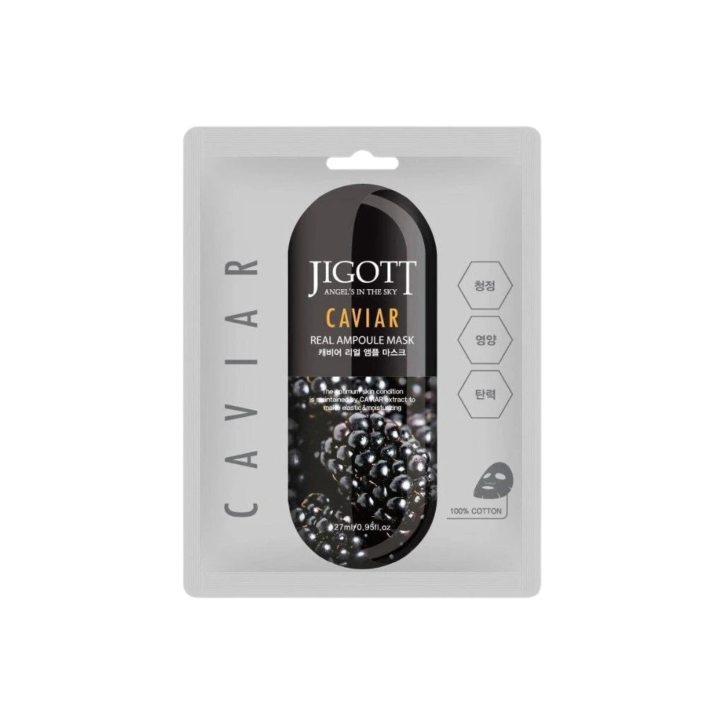 Jigott Real Ampoule Mask Caviar