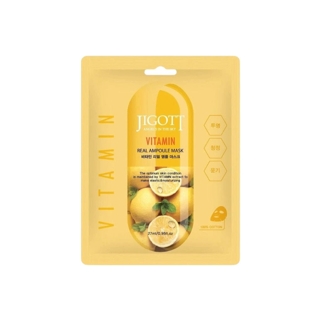 Jigott Real Ampoule Mask Vitamin