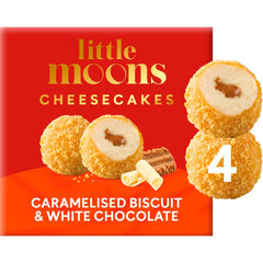 Little Moons Caramelised Biscuit & White Chocolate Cheesecake Mochi