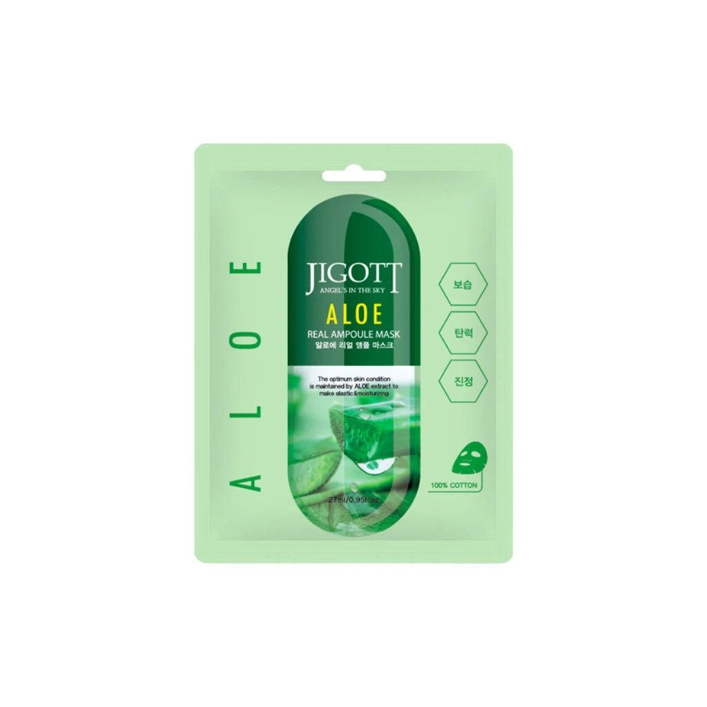 Jigott Real Ampoule Mask Aloe