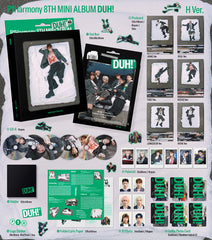 P1harmony 8th Mini Album DUH! Compact/H version