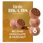 Mochi Ice Cream Chocolate & Hazelnut LITTLE MOONS
