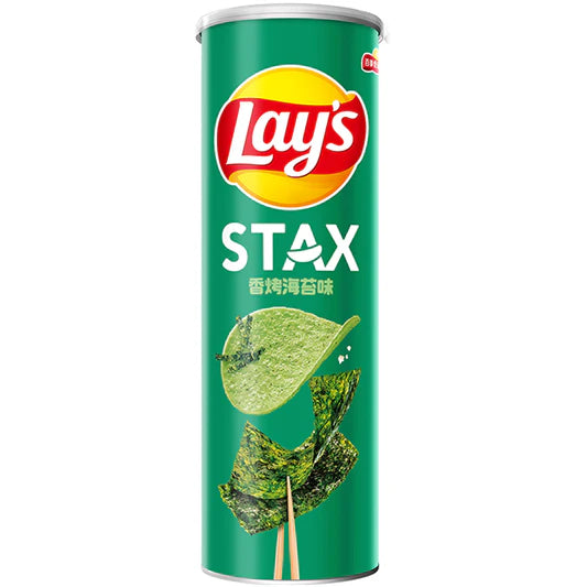 Lays Stax Roasted Seaweed Flavor 90g