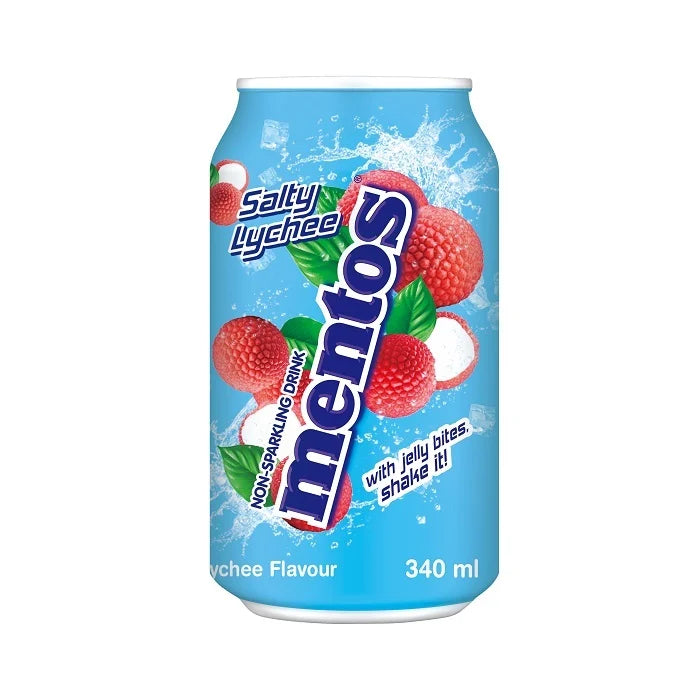 Mentos Salty Lychee Drink 340 ml