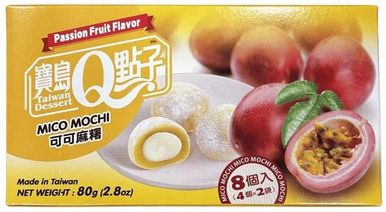 Qlove Mico Mochi Passion Fruit