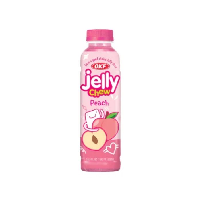 OKF Jelly Chew Peach 500ml
