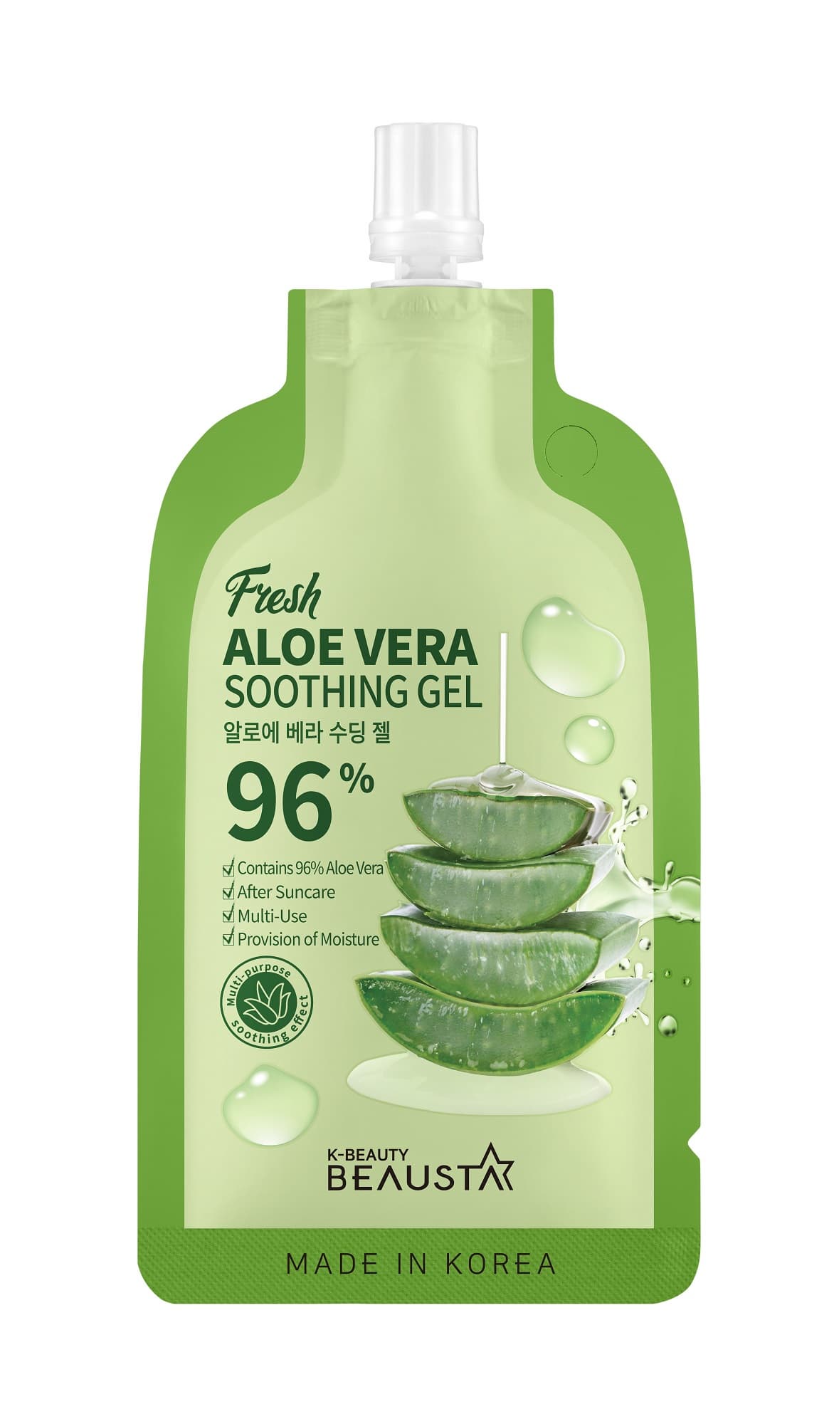 Aloe Vera Soothing Gel Beausta K-Beauty