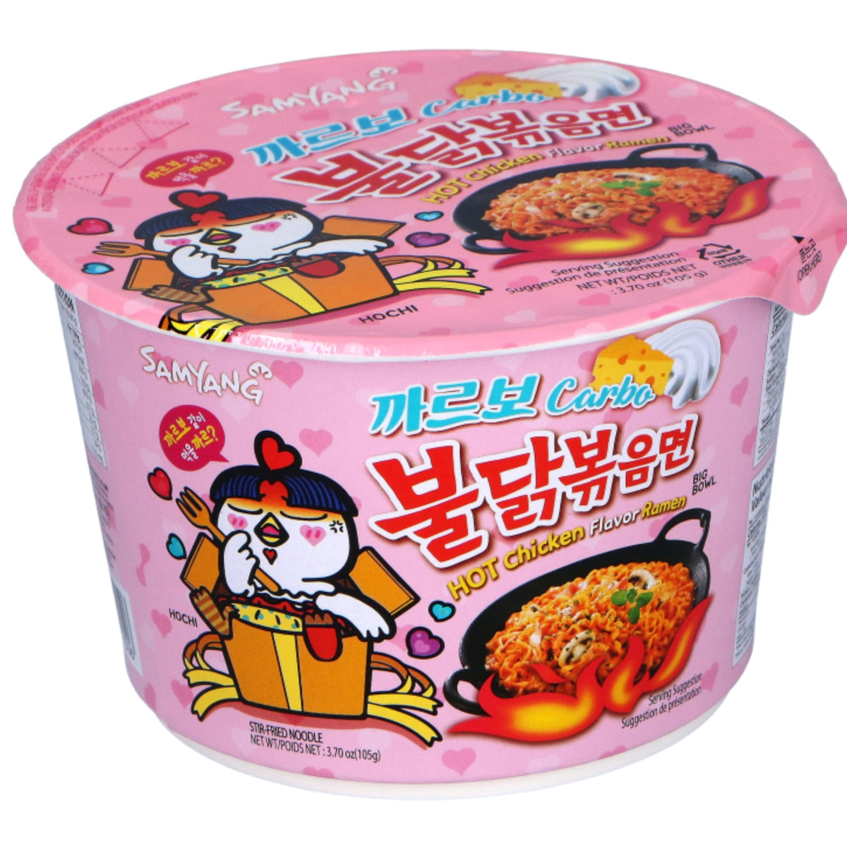 SAMYANG Ramen Krémová Carbonara s Pikantným Kuracím Mäsom