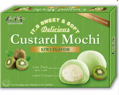 Bamboo House Custard Mochi – Kiwi 180g