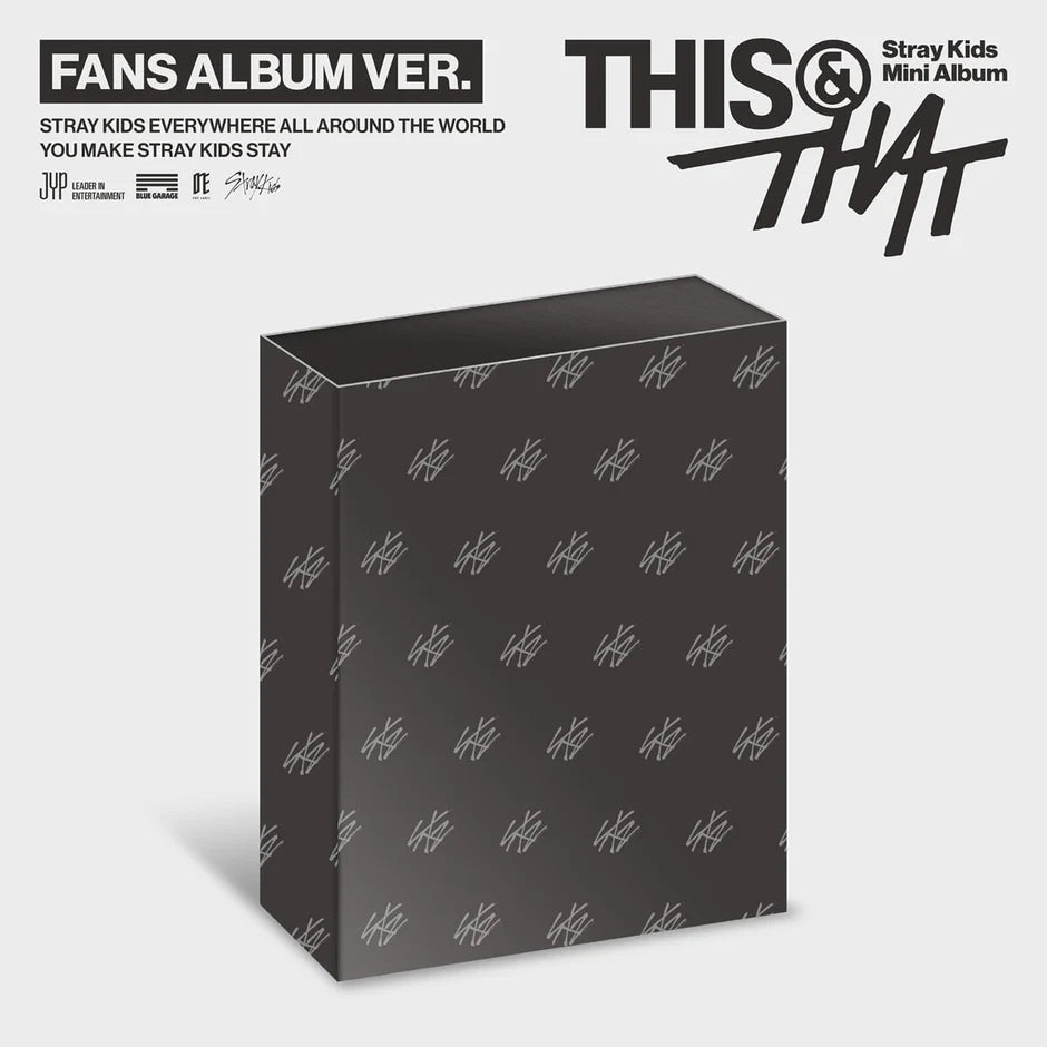 PRE-ORDER Stray Kids - THIS & THAT [FANS ALBUM Ver.]