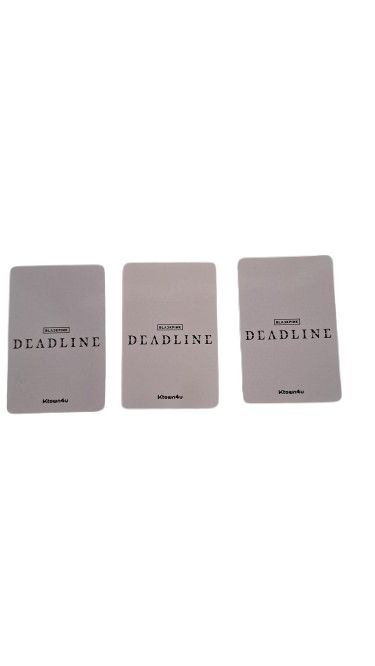 Blackpink Ktown4U Deadline POB Official Photocard