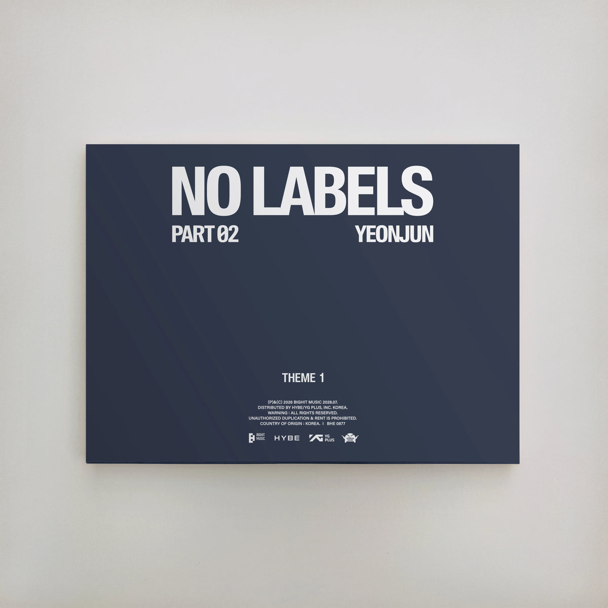 YEONJUN: NO LABELS: PART 02 (THEME 1) – CD