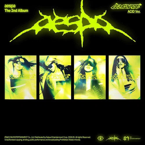 Aespa: Lemonade (Acid Version With KTOWN4U Benefit) - CD