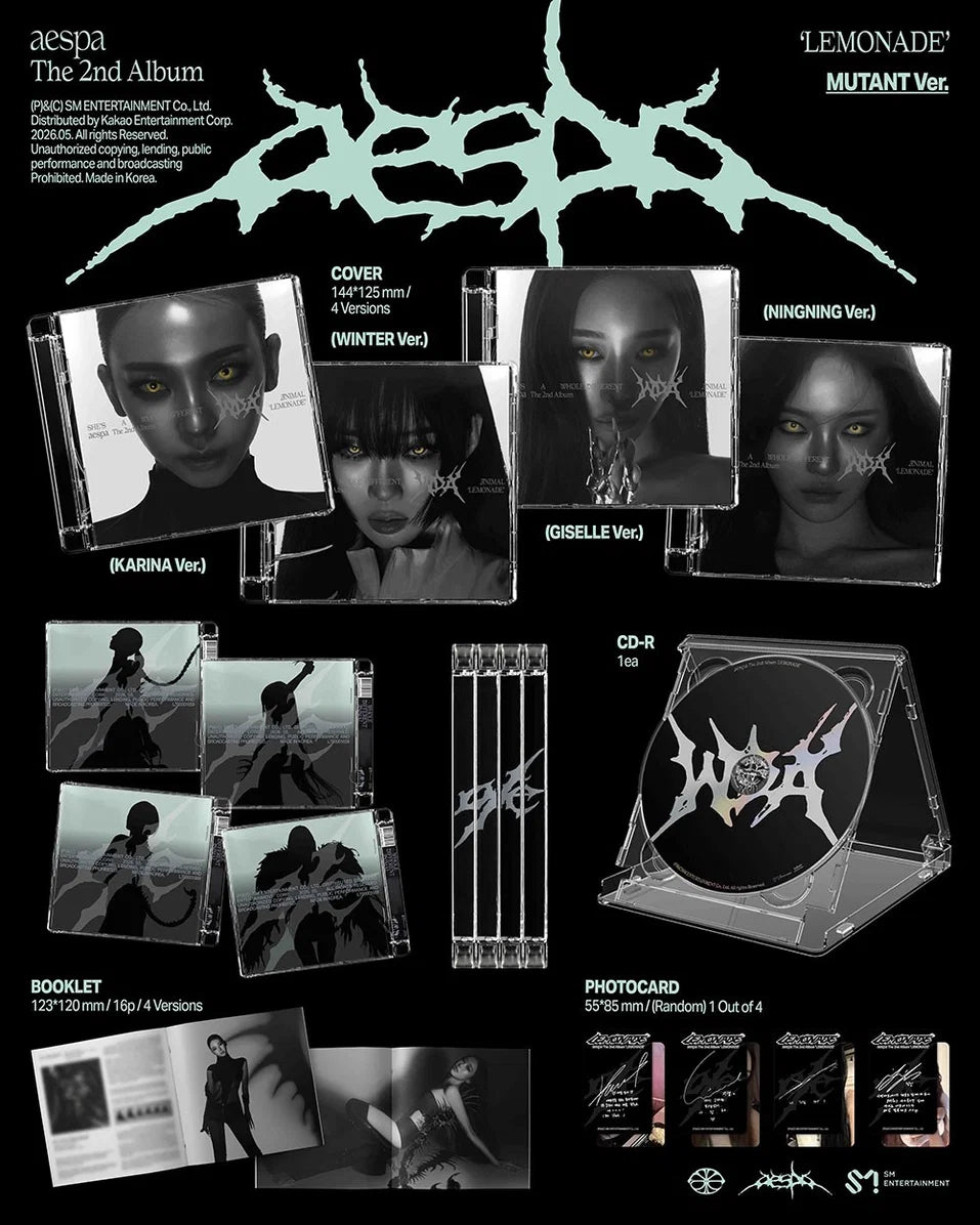 Aespa: Lemonade (Mutant Version) - CD