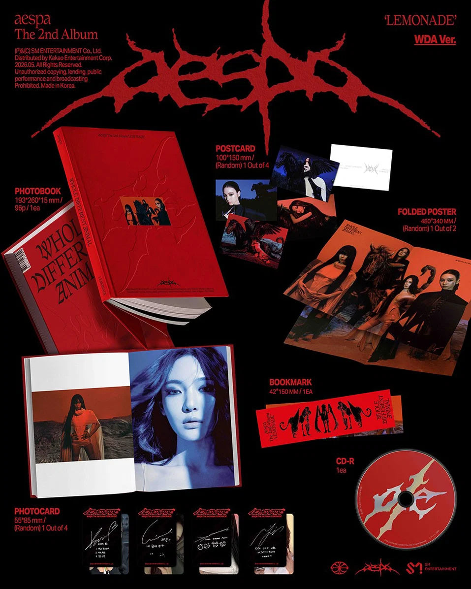 Aespa: Lemonade (WDA Version) - CD