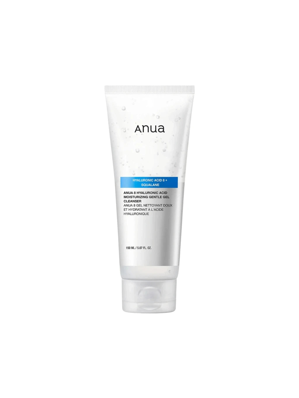 ANUA – 8 Kyselina hyalurónová Hydratačný jemný penivý čistiaci gél 150ml