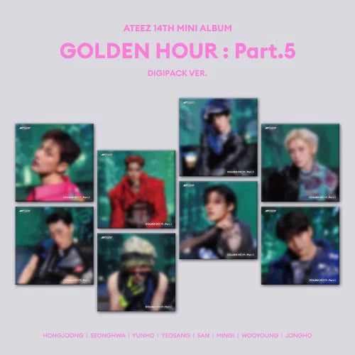 ATEEZ: GOLDEN HOUR : Part.5 (Digipack Version) – CD