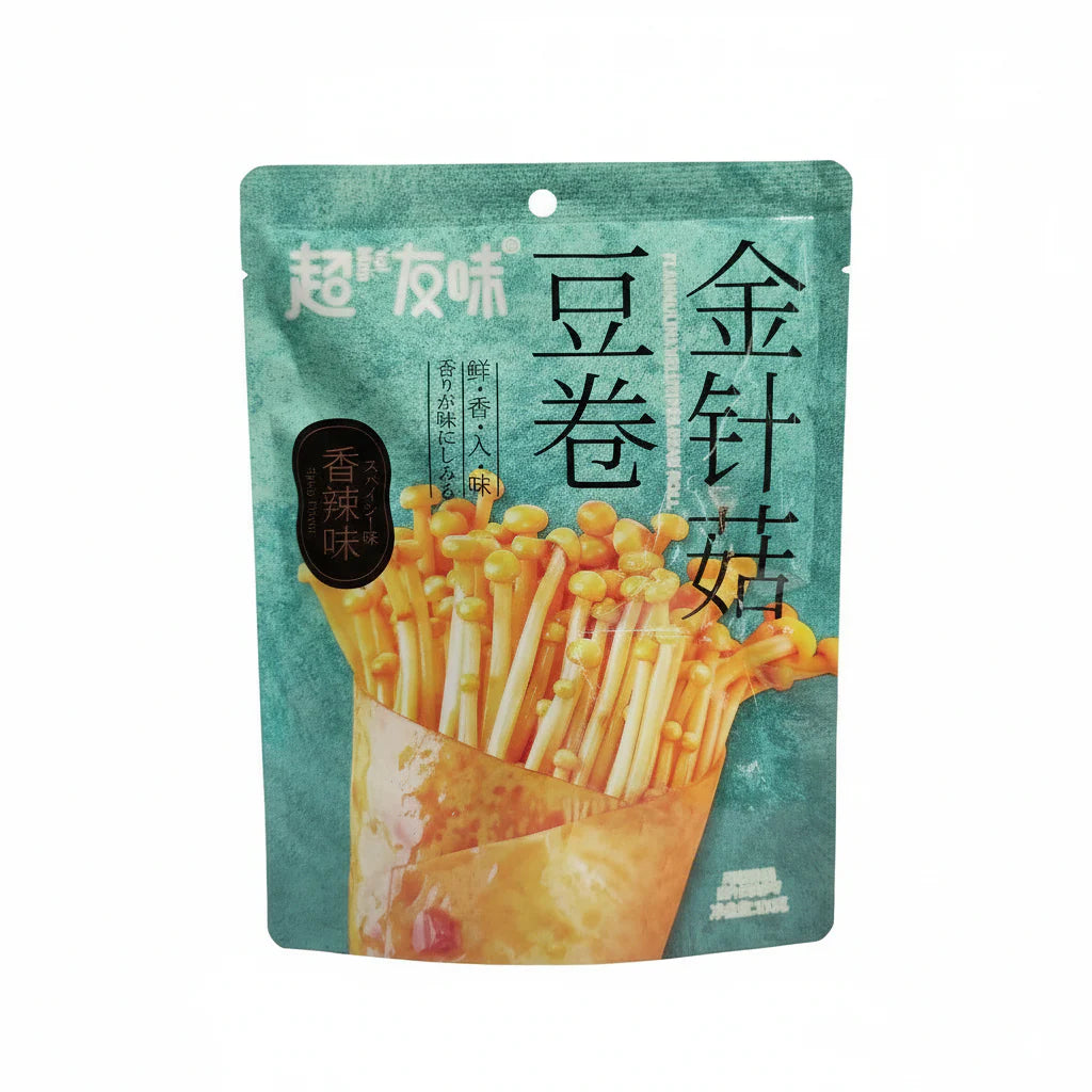 Pikantny Tofu Snack S Enoki Hubami 100g