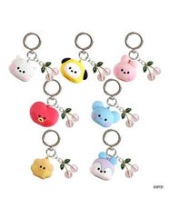 BT21 Face Cap Keyring