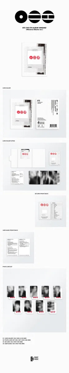 BTS Arirang Weverse Albums ver.
