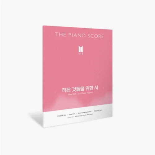 BTS: The Piano Score: Boy With Luv (Feat. Halsey)