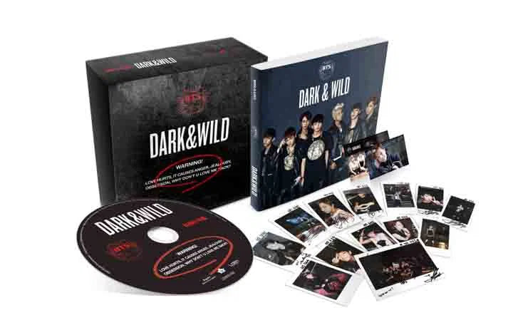 BTS Dark & Wild Vol.1 CD